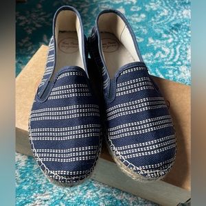 Toni Pons Valencia Espadrilles, Navy Blue, Size 9.5 (41), New
